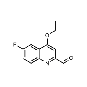 4-Ethoxy-6-fluoroquinoline-2-carbaldehyde|CS-1361703