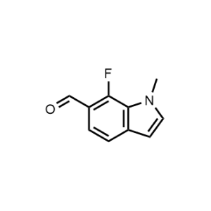 7-Fluoro-1-methyl-1H-indole-6-carbaldehyde|CS-1361735
