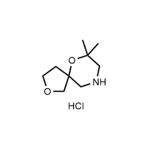 7,7-Dimethyl-2,6-dioxa-9-azaspiro[4.5]decane hydrochloride|CS-1361855