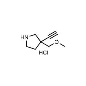 3-Ethynyl-3-(methoxymethyl)pyrrolidine hydrochloride|CS-1361945