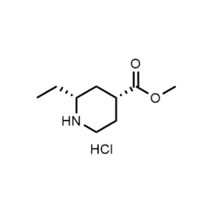 rel-Methyl (2R,4R)-2-ethylpiperidine-4-carboxylate hydrochloride|CS-1361975