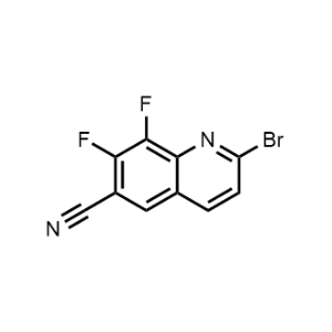 2-Bromo-7,8-difluoroquinoline-6-carbonitrile|CS-1361987