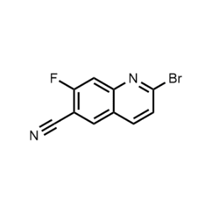 2-Bromo-7-fluoroquinoline-6-carbonitrile|CS-1361991