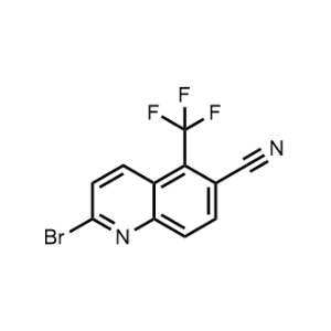 2-Bromo-5-(trifluoromethyl)quinoline-6-carbonitrile|CS-1361993