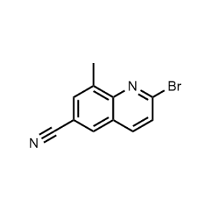 2-Bromo-8-methylquinoline-6-carbonitrile|CS-1361997