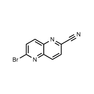 6-Bromo-1,5-naphthyridine-2-carbonitrile|CS-1361999
