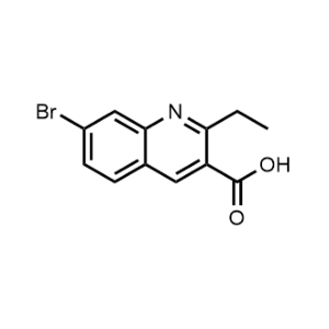 7-Bromo-2-ethylquinoline-3-carboxylic acid|CS-1362005