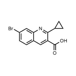7-Bromo-2-cyclopropylquinoline-3-carboxylic acid|CS-1362006