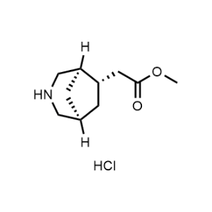 rel-Methyl 2-((1R,5R,6S)-3-azabicyclo[3.2.1]octan-6-yl)acetate hydrochloride|CS-1362026