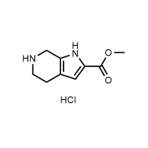 Methyl 4,5,6,7-tetrahydro-1H-pyrrolo[2,3-c]pyridine-2-carboxylate hydrochloride|CS-1362040