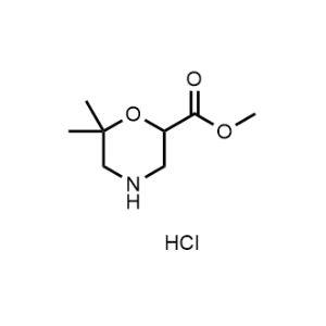 Methyl 6,6-dimethylmorpholine-2-carboxylate hydrochloride|CS-1362042