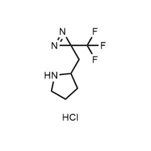 2-((3-(Trifluoromethyl)-3H-diazirin-3-yl)methyl)pyrrolidine hydrochloride|CS-1362048