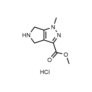 Methyl 1-methyl-1,4,5,6-tetrahydropyrrolo[3,4-c]pyrazole-3-carboxylate hydrochloride|CS-1362053