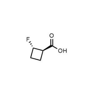 rel-(1R,2S)-2-Fluorocyclobutane-1-carboxylic acid|CS-1362085