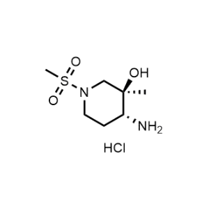 (3R,4R)-4-Amino-3-methyl-1-(methylsulfonyl)piperidin-3-ol hydrochloride|CS-1362097