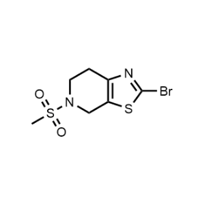 2-Bromo-5-(methylsulfonyl)-4,5,6,7-tetrahydrothiazolo[5,4-c]pyridine|CS-1362113