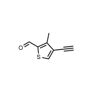 4-Ethynyl-3-methylthiophene-2-carbaldehyde|CS-1362169