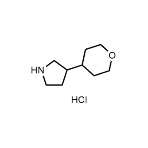 3-(Tetrahydro-2H-pyran-4-yl)pyrrolidine hydrochloride|CS-1362189