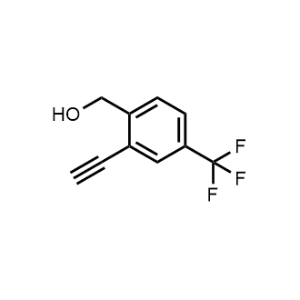 (2-Ethynyl-4-(trifluoromethyl)phenyl)methanol|CS-1363062
