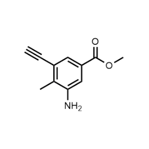 Methyl 3-amino-5-ethynyl-4-methylbenzoate|CS-1363080