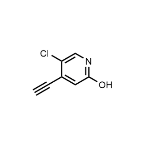 5-Chloro-4-ethynylpyridin-2-ol|CS-1363081