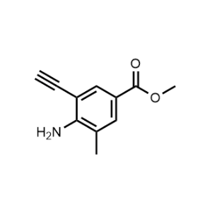 Methyl 4-amino-3-ethynyl-5-methylbenzoate|CS-1363082