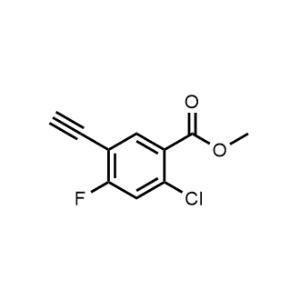 Methyl 2-chloro-5-ethynyl-4-fluorobenzoate|CS-1363084