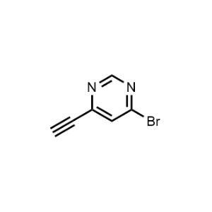 4-Bromo-6-ethynylpyrimidine|CS-1363087