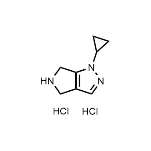 1-Cyclopropyl-1,4,5,6-tetrahydropyrrolo[3,4-c]pyrazole dihydrochloride|CS-1363131