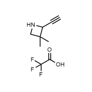 2-Ethynyl-3,3-dimethylazetidine 2,2,2-trifluoroacetate|CS-1363136