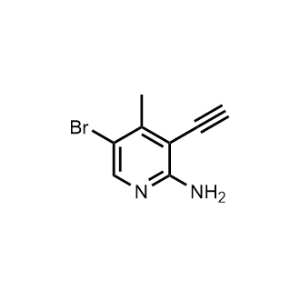 5-Bromo-3-ethynyl-4-methylpyridin-2-amine|CS-1363279