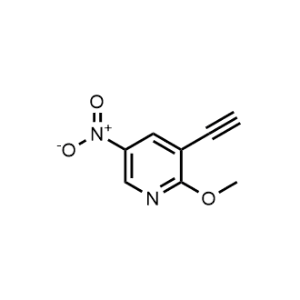 3-Ethynyl-2-methoxy-5-nitropyridine|CS-1363287