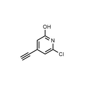6-Chloro-4-ethynylpyridin-2-ol|CS-1363290
