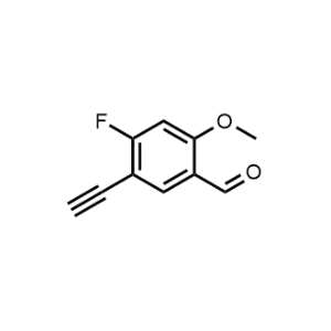5-Ethynyl-4-fluoro-2-methoxybenzaldehyde|CS-1363392