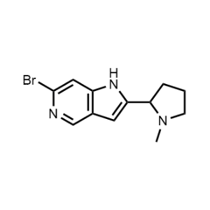 6-Bromo-2-(1-methylpyrrolidin-2-yl)-1H-pyrrolo[3,2-c]pyridine|CS-1363405