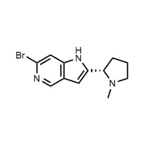 (S)-6-Bromo-2-(1-methylpyrrolidin-2-yl)-1H-pyrrolo[3,2-c]pyridine|CS-1363406