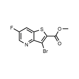Methyl 3-bromo-6-fluorothieno[3,2-b]pyridine-2-carboxylate|CS-1363408
