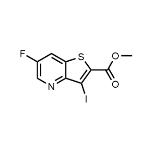 Methyl 6-fluoro-3-iodothieno[3,2-b]pyridine-2-carboxylate|CS-1363410