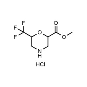 Methyl 6-(trifluoromethyl)morpholine-2-carboxylate hydrochloride|CS-1363416