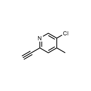 5-Chloro-2-ethynyl-4-methylpyridine|CS-1363418