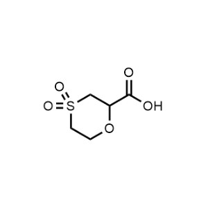 1,4-Oxathiane-2-carboxylic acid 4,4-dioxide|CS-1363423