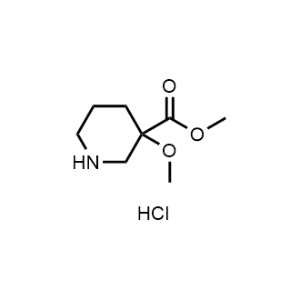Methyl 3-methoxypiperidine-3-carboxylate hydrochloride|CS-1363441