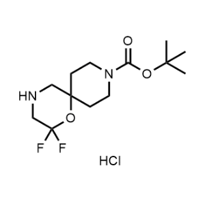 tert-Butyl 2,2-difluoro-1-oxa-4,9-diazaspiro[5.5]undecane-9-carboxylate hydrochloride|CS-1363454