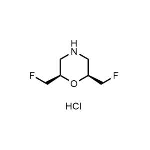(2R,6S)-2,6-Bis(fluoromethyl)morpholine hydrochloride|CS-1363535