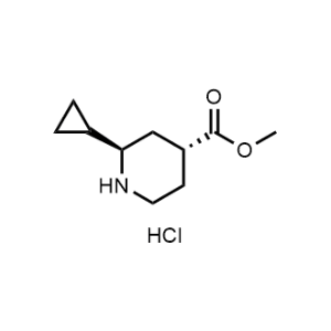 Methyl (2R,4R)-2-cyclopropylpiperidine-4-carboxylate hydrochloride|CS-1363538