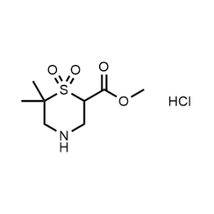 Methyl 6,6-dimethylthiomorpholine-2-carboxylate 1,1-dioxide hydrochloride|CS-1363543