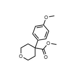 Methyl 4-(4-methoxyphenyl)tetrahydro-2H-pyran-4-carboxylate|CS-1363555