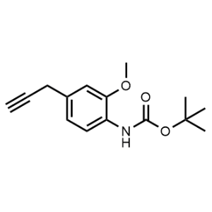 tert-Butyl (2-methoxy-4-(prop-2-yn-1-yl)phenyl)carbamate|CS-1363615