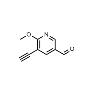 5-Ethynyl-6-methoxynicotinaldehyde|CS-1363687