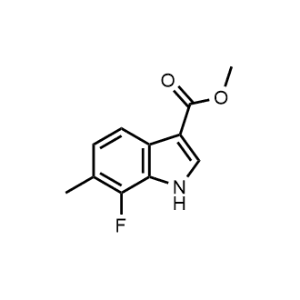 Methyl 7-fluoro-6-methyl-1H-indole-3-carboxylate|CS-1363690